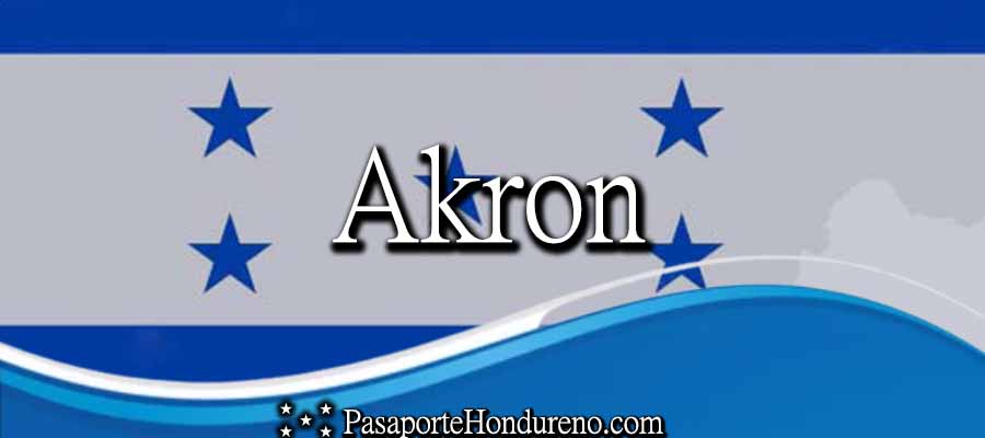 Cita Pasaporte Hondureño Akron Washington