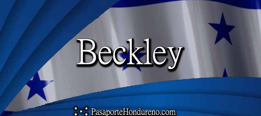 Cita Pasaporte Hondureño Beckley California
