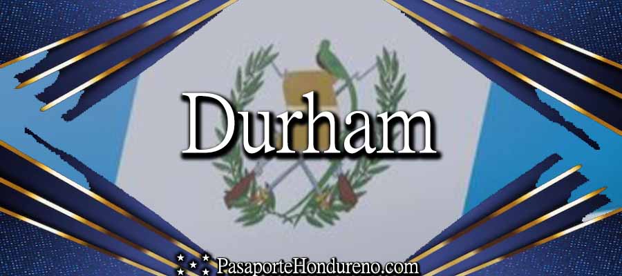 Cita Pasaporte Hondureño Durham Carolina del Norte