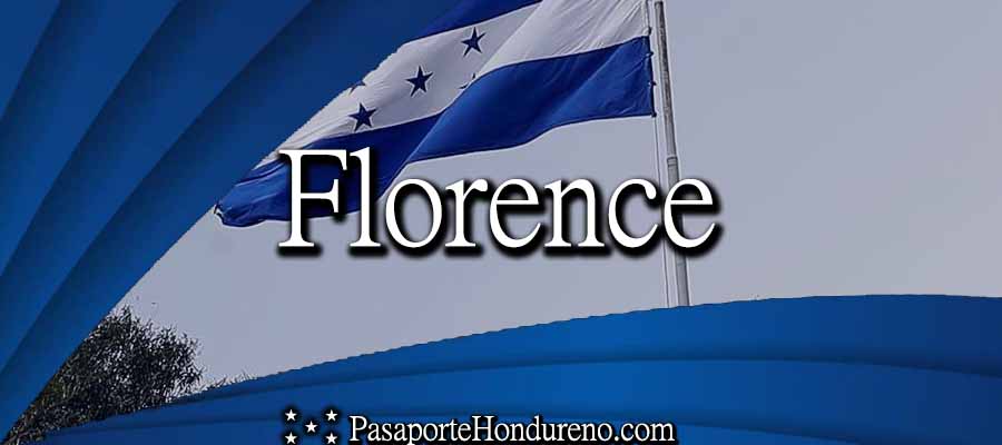 Cita Pasaporte Hondureño Florence Texas