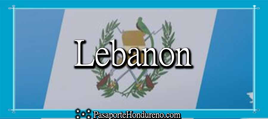 Cita Pasaporte Hondureño Lebanon Georgia