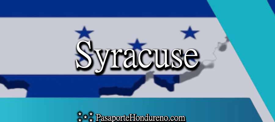 Cita Pasaporte Hondureño Syracuse Nueva York